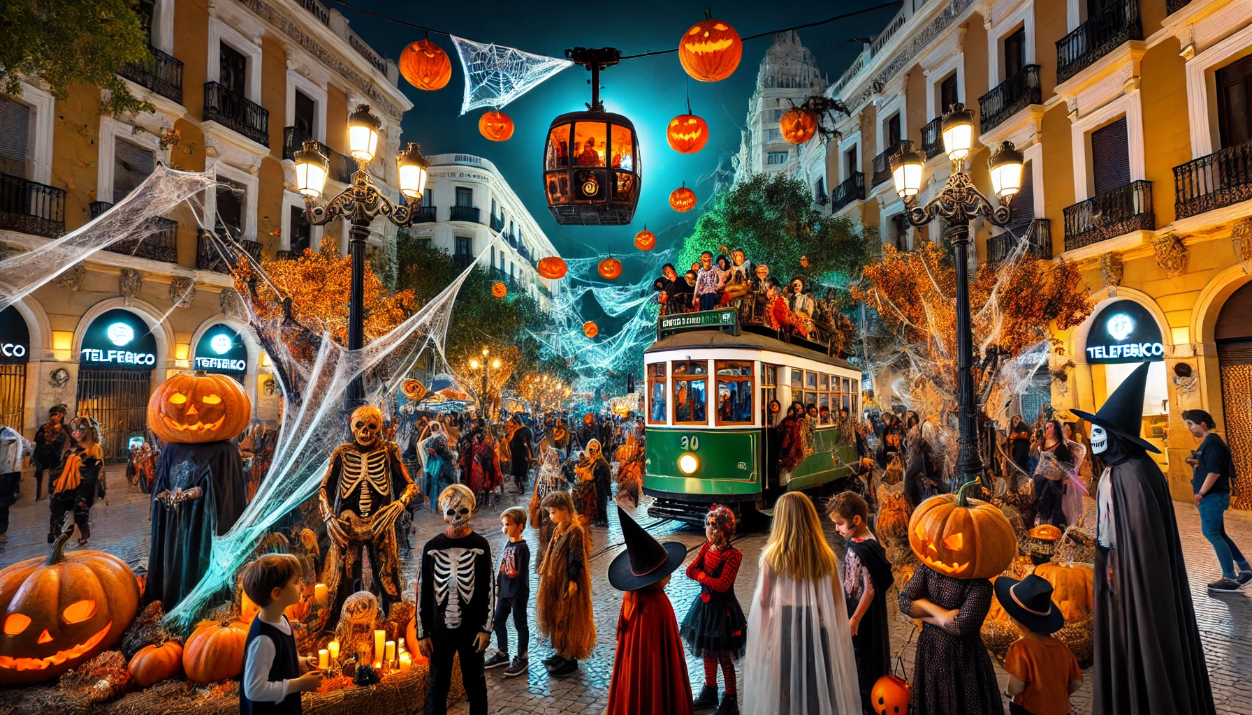 La ciudad de Málaga se prepara una vez más para recibir la noche más terrorífica del año: Halloween 2024