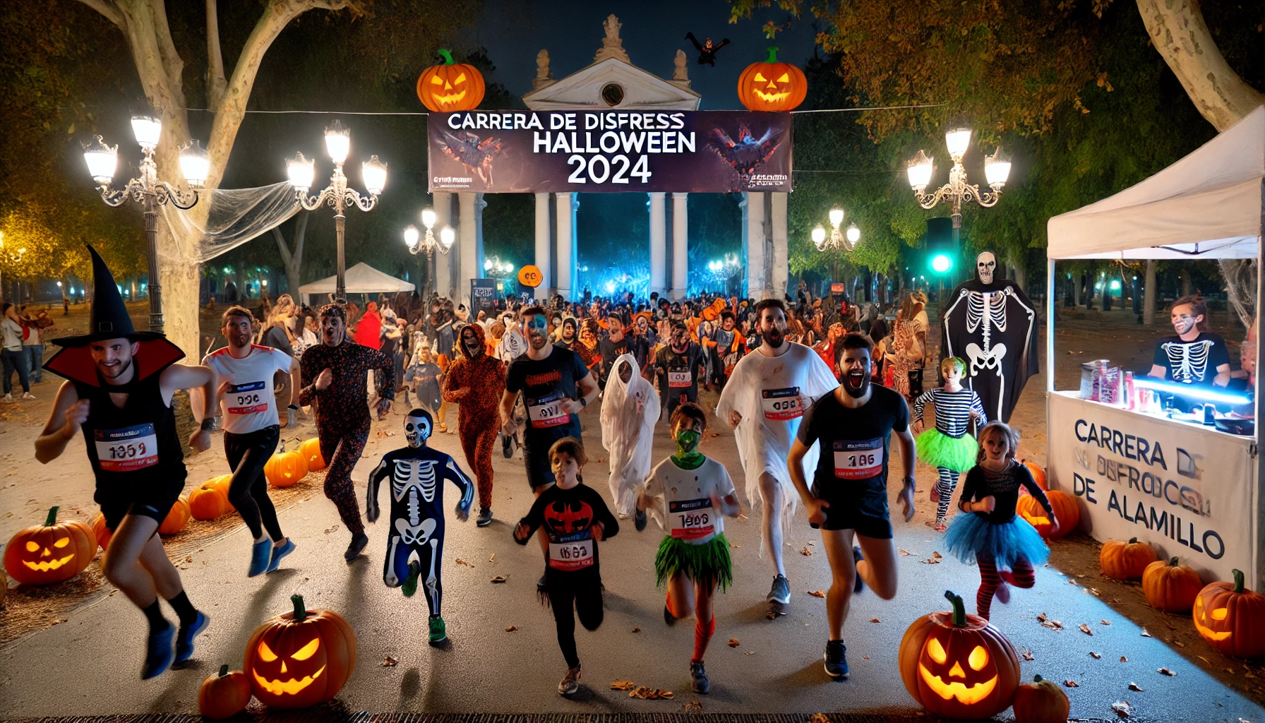 Sevilla se prepara para celebrar una de las fechas más esperadas del año con una novedad: la Carrera de Disfraces de Halloween 2024